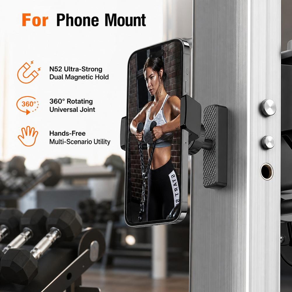 Phone Holder - Suporte Magnético para Celular para Academia