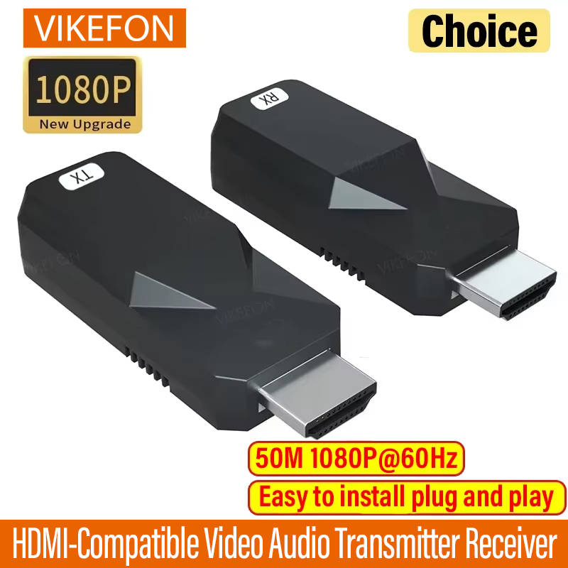 Hdmi Adapter - 50m 1080p 60hz hdmi-compatível transmissor de
