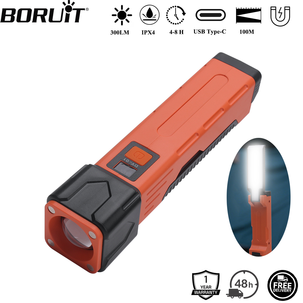 Power Bank - Boruit 300lm led luz de trabalho