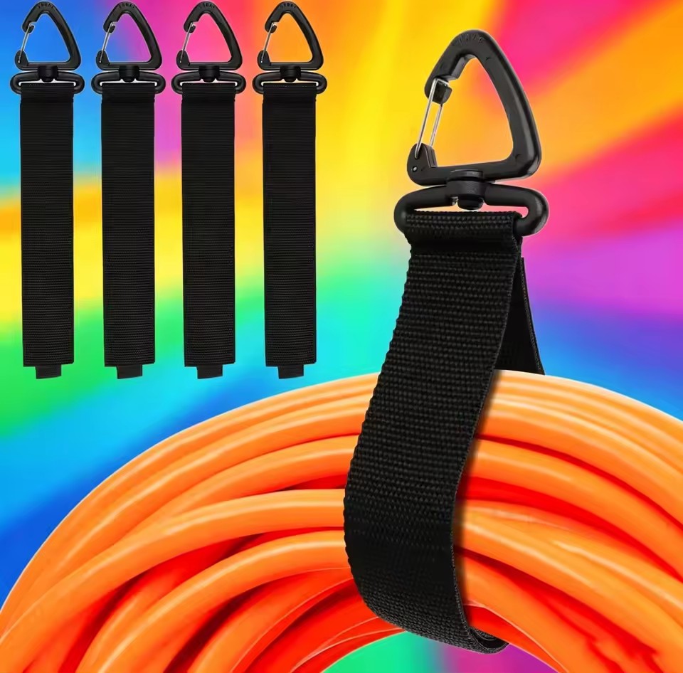 Cable Organizer - Organizador de Cabos com Fivela Rotativa,