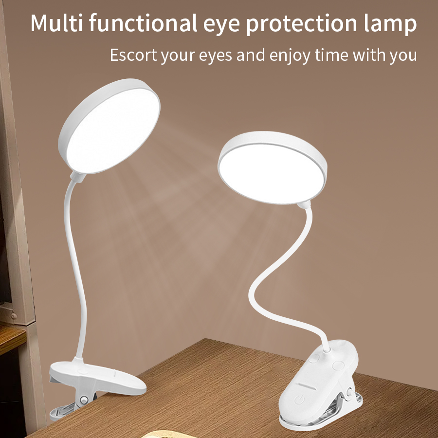 Phone Holder - Luminária de Mesa LED com Clip