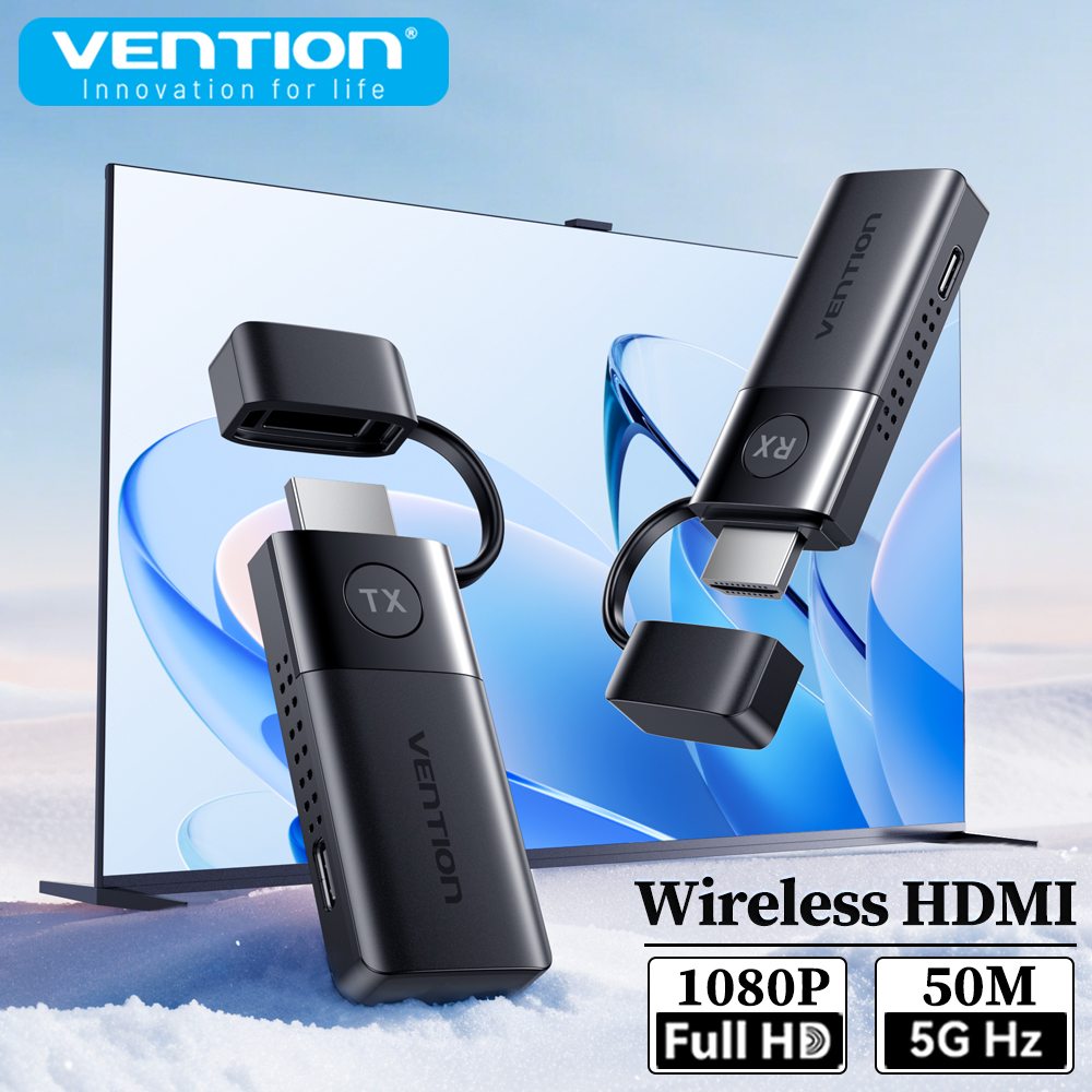 Hdmi Adapter - Vention Transmissor e receptor HDMI sem