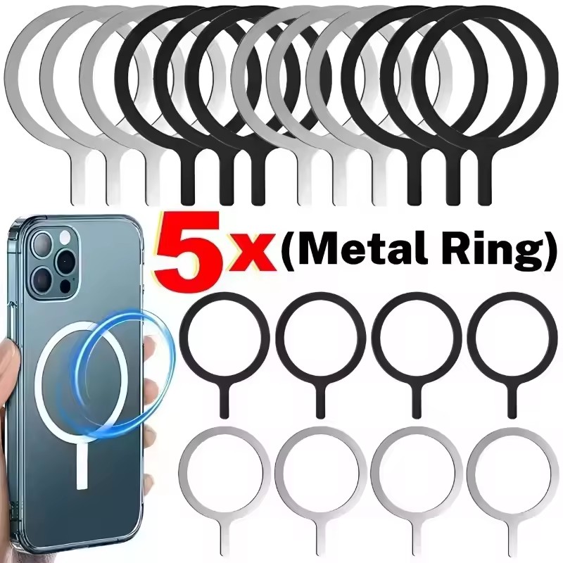 Anel Magnético Universal de Aç - Wireless Charger avaliação e preço