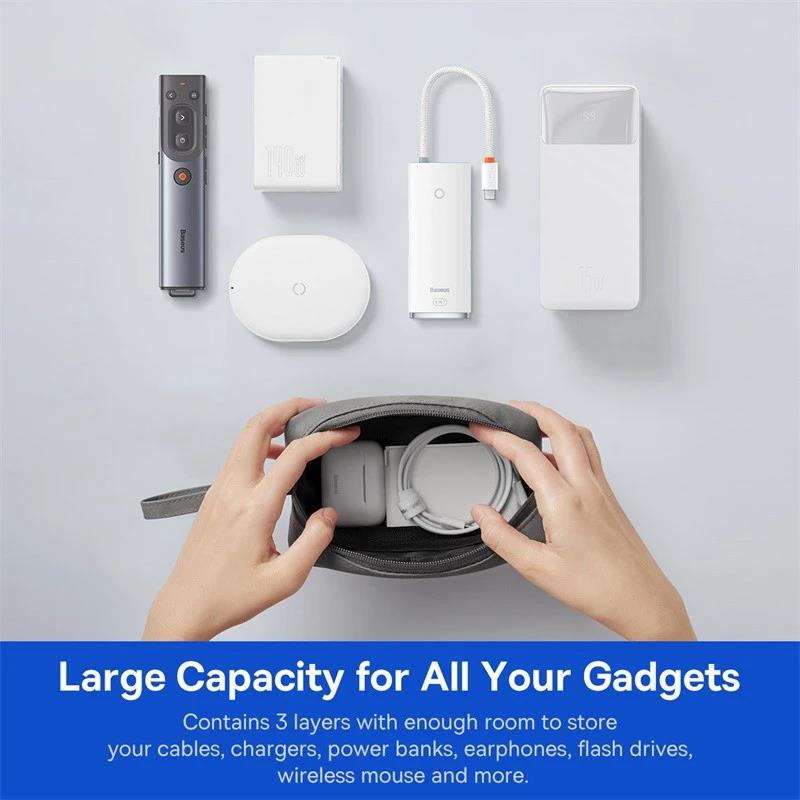 Bolsa Portátil Impermeável par - Cable Organizer avaliação e preço