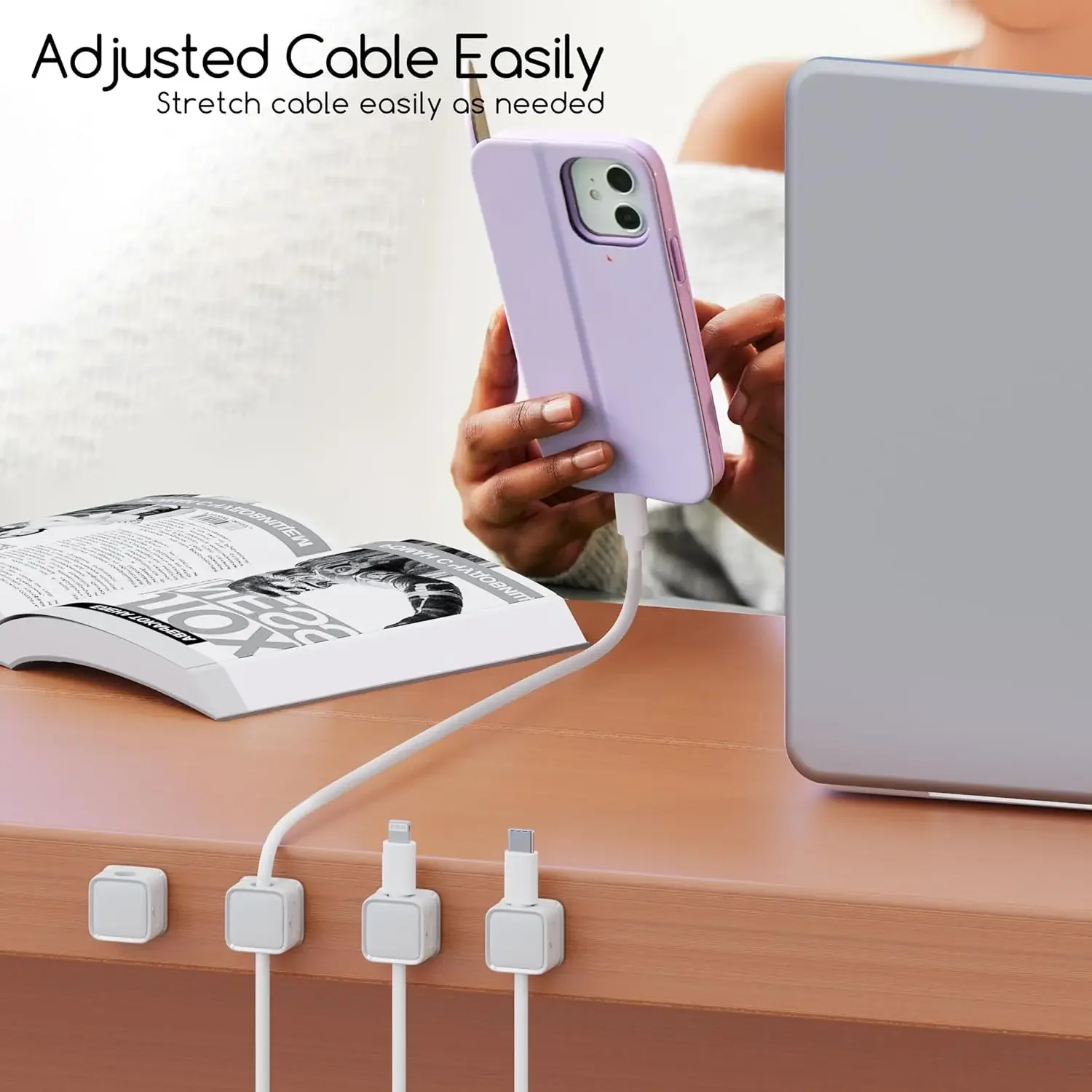 Mini Organizador de Cabos Magn - Cable Organizer avaliação e preço