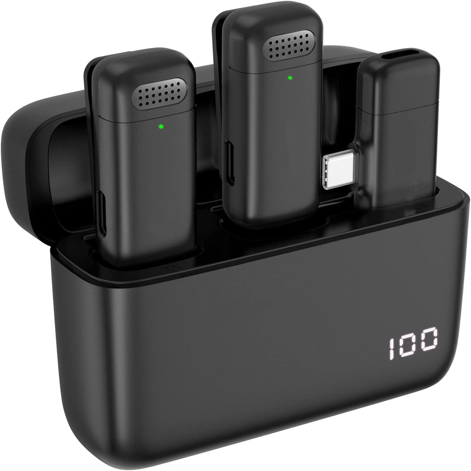 Kit com 2 Microfones de Lapela - Wireless Charger avaliação e preço