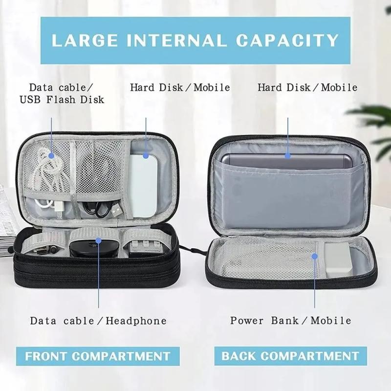 1PCS Bolsa Organizadora de Via - Cable Organizer avaliação e preço
