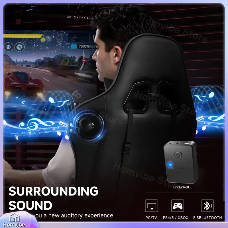 Cadeira de Jogos Ergonômica co - Bluetooth Speaker avaliação e preço