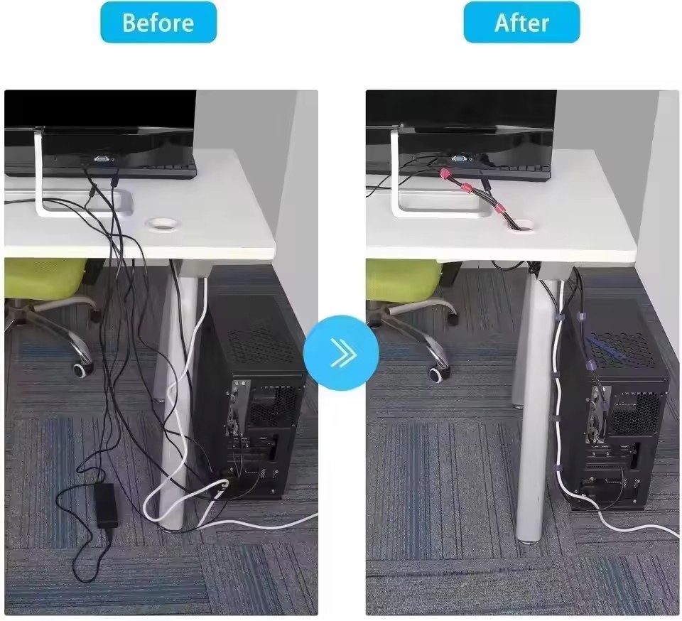 10/30/50 unidades de abraçadei - Cable Organizer avaliação e preço