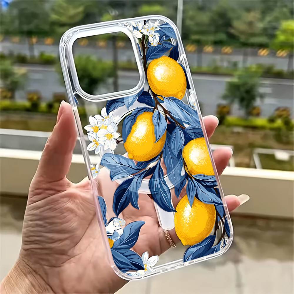 Capa Transparente de Limão de  - Wireless Charger avaliação e preço