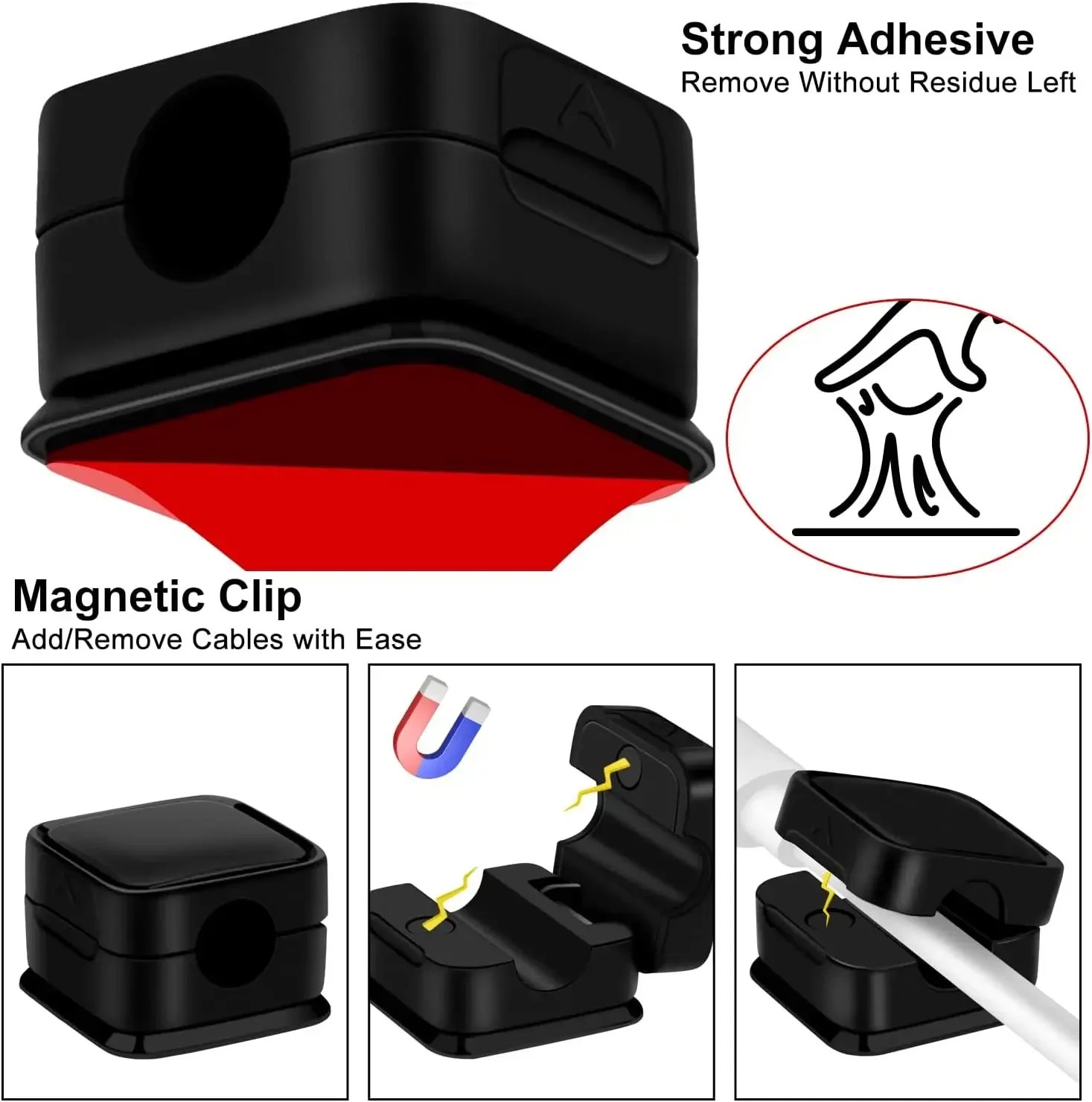 Mini Organizador de Cabos Magn - Cable Organizer avaliação e preço