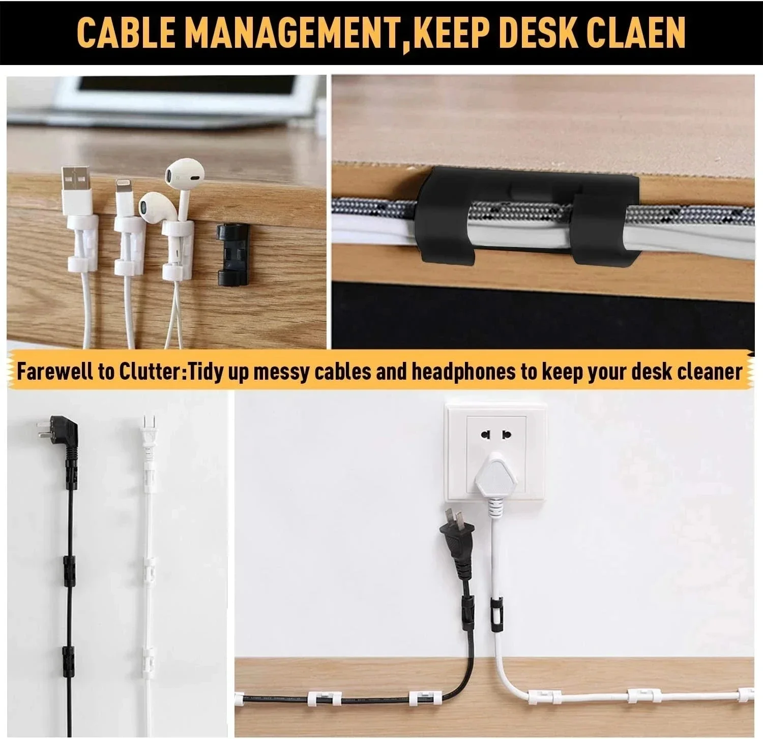 Organizador de Cabos Autoadesi - Cable Organizer avaliação e preço